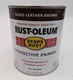 New Rust-Oleum Protective Enamel Paint 32-Ounce Gloss Leather Brown 1 QT