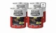 Rust-Oleum 344763-4PK Automotive 2-in-1 Rust Reform & Seal, Quart, Black, 4 Pack