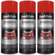 Duplicolor DE1632 (3-Pack), Engine Enamel Paint, Chrysler Industrial Red, 12 oz