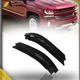 1Pair Front Upper Bumper Filler Panel For Chevrolet Silverado 1500 16 17-2018