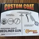 Custom Coat Professional Quality Bedliner Application Gun W/ Pressure Regulator 