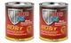 POR 15 45008 (GLOSS BLACK) Rust Preventive Paint Pint 16oz (Pack of 2)