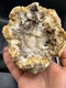 Fossilized Indiana Geode Quartz Crystal 1/2 Agate crinoid calyx 1,316 Grams