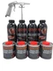 Canyon Acrylic Black Spray-On Truck Bed Liner Kit w/ Spray Gun &ndash; Durable & Easy