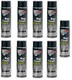 POR 15 45818 Top Coat Spray Paint, Direct to Metal Paint 15 Fl oz(Pack of 9)