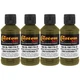 CUSTOM SHOP BED LINER TINT   34089 OLIVE GREEN 4 PACK CUSTOM SHOP