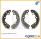 Brake shoe set blue print ADG04155 rear axle for Kia