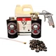 NHOU V3 Clear Pro Undercoating Gun &ndash; Straight Wand Kit (2 B Quart Bottles)