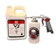 NHOU V3 Clear Standard Economy Undercoating Gun Kit (1 W Quart Bottle)