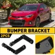 Set of 2 Front Left & Right Side Bumper Bracket For 2014-2016 Toyota Corolla
