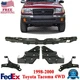 New Front Bumper Reinforcement & Bracket Kit For 1998-2000 Toyota Tacoma 4WD
